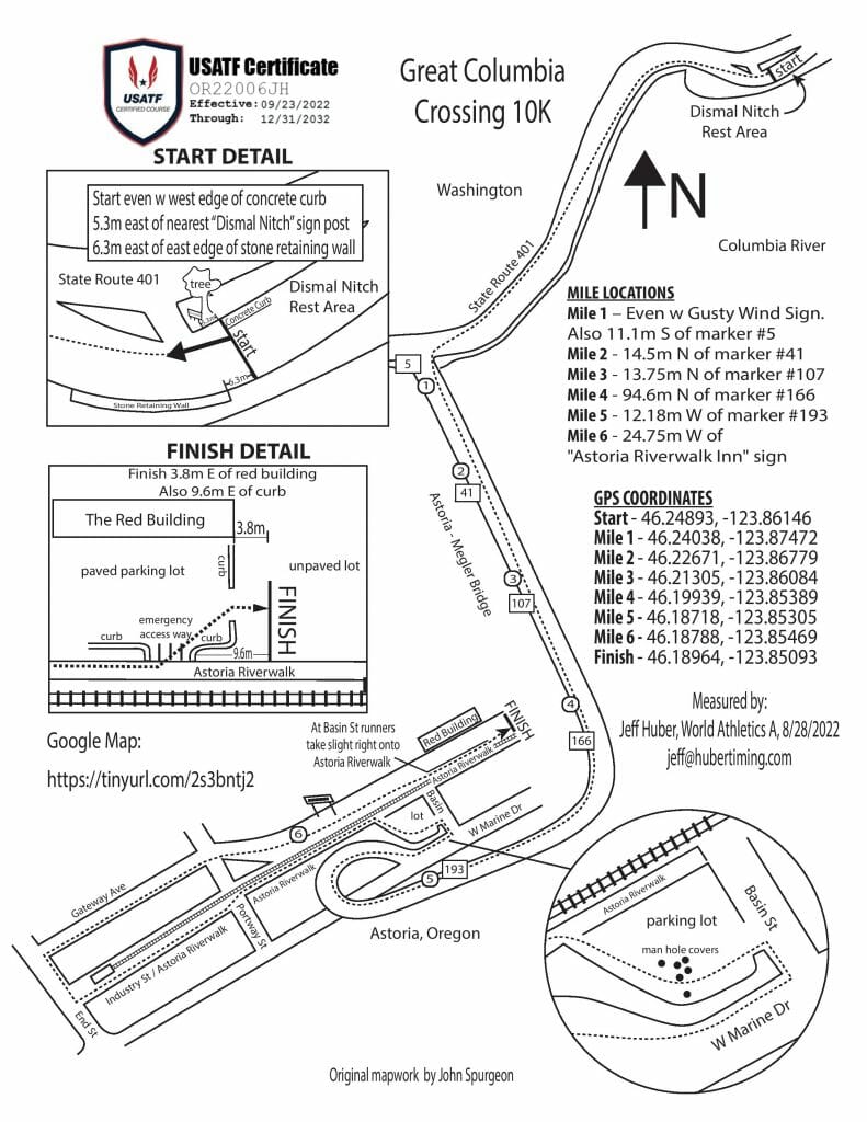 Course Map - Astoria-Warrenton Area Chamber of Commerce