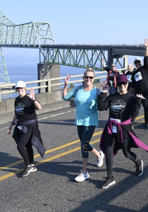 2022 GCX group on bridge our shirts